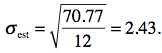 example value (2.43)